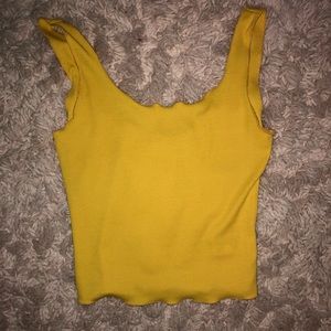 Urban Outfitters Yellow Tank